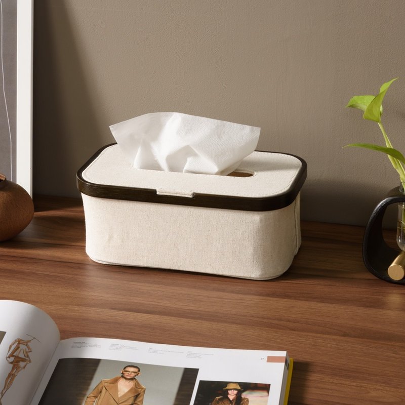 Gudee - ESOBI  Tissue box - Tissue Boxes - Bamboo Blue