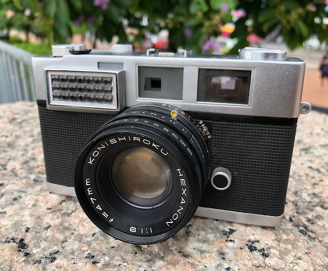アンティークフィルムカメラ〜KONICA SIII RF60の47mmF1.9大口径