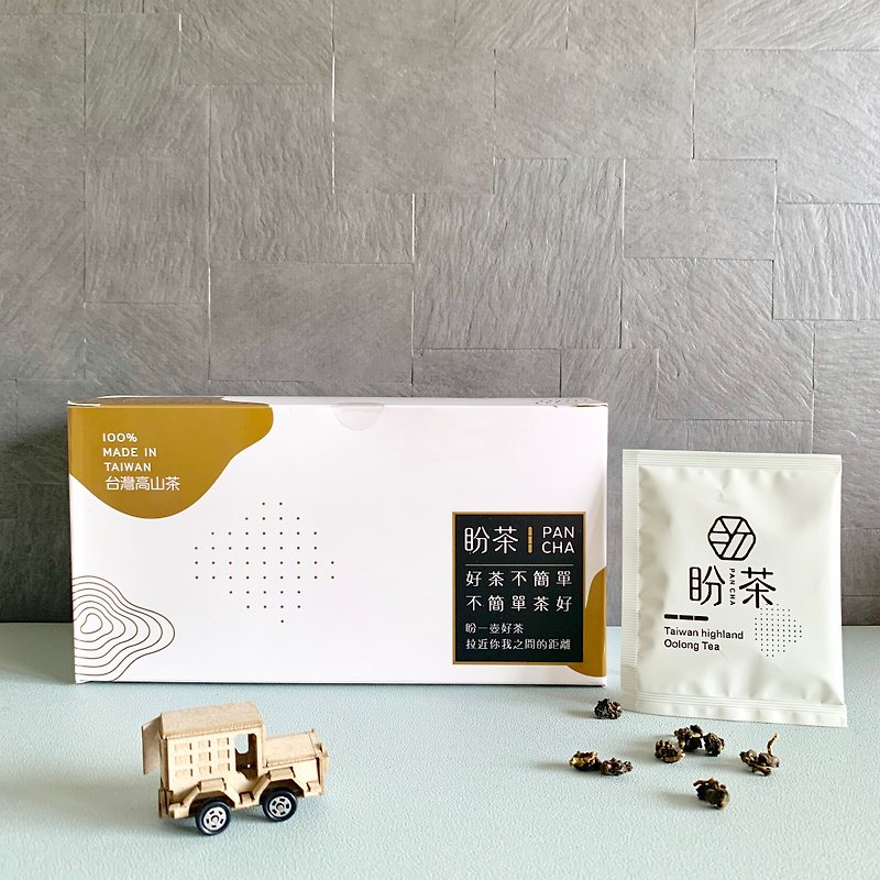 [Gift Box] High Mountain Oolong Tea 30 Tea Bags Gift Box - ชา - พืช/ดอกไม้ ขาว