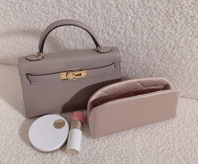 【新品】エルメス バーキン25用 バッグインバッグ GR（グレー）オーガナイザー エルメス バーキン２５用 バッグインバッグ（グレー） オーガナイザー