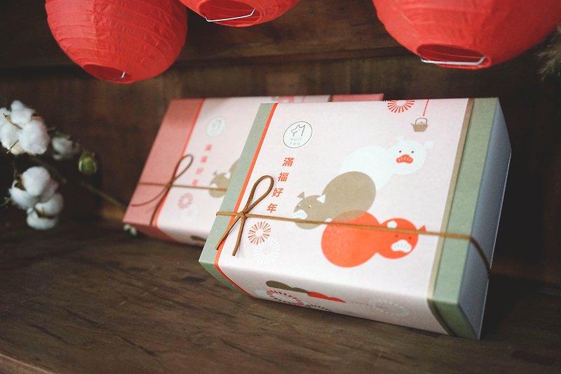 \ 2019 Spring Festival Gift Box / Manfu Shuangshan (two boxes) - ชา - อาหารสด 