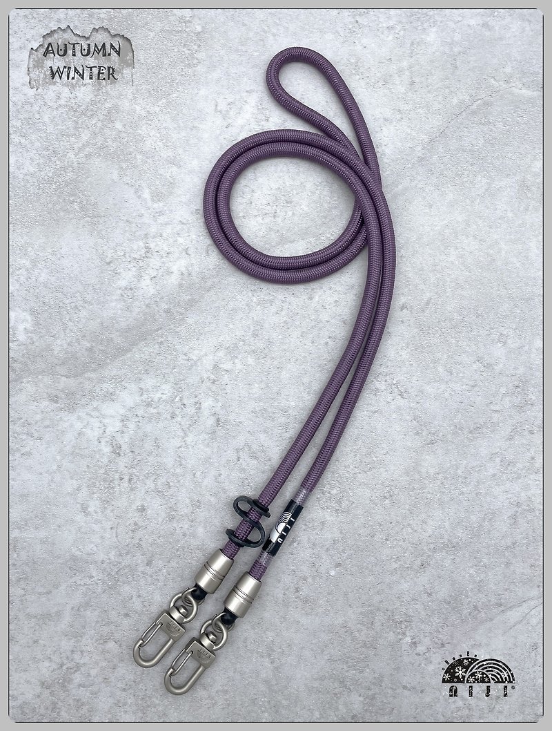 A23 Special niji phone strap Moody Purple - 6 mm - Other - Plastic Purple