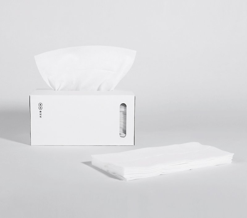 Unipapa x 鎮洲 萬用潔淨布 (一包70抽) - 其他 - 聚酯纖維 白色