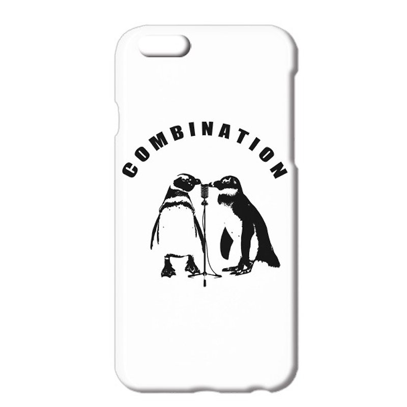 [iPhone case] combination / White - เคส/ซองมือถือ - พลาสติก ขาว
