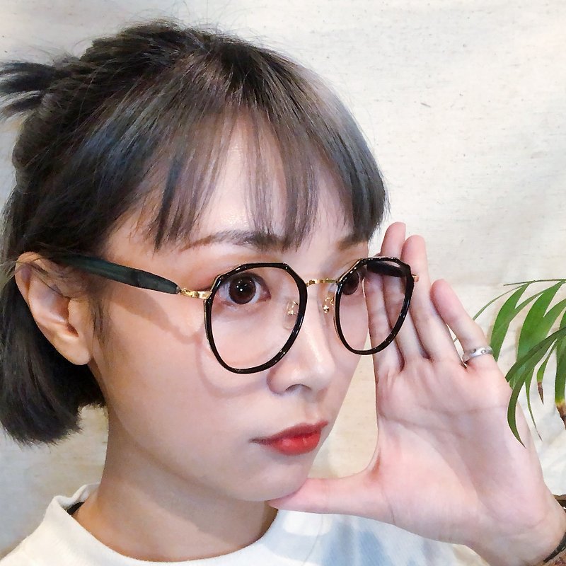 Mr.Banboo Taiwan handmade glasses [F] series 69 cold metal meets the temperature of the bamboo - กรอบแว่นตา - ไม้ไผ่ 