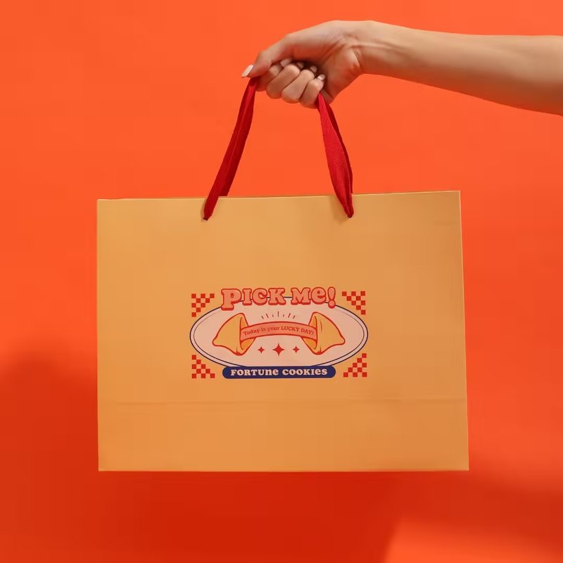 【PICK ME!】品牌紙袋 - 手提包/手提袋 - 紙 