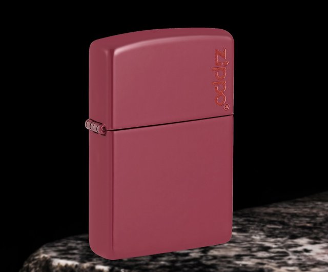 Classic Red Matte Windproof Lighter