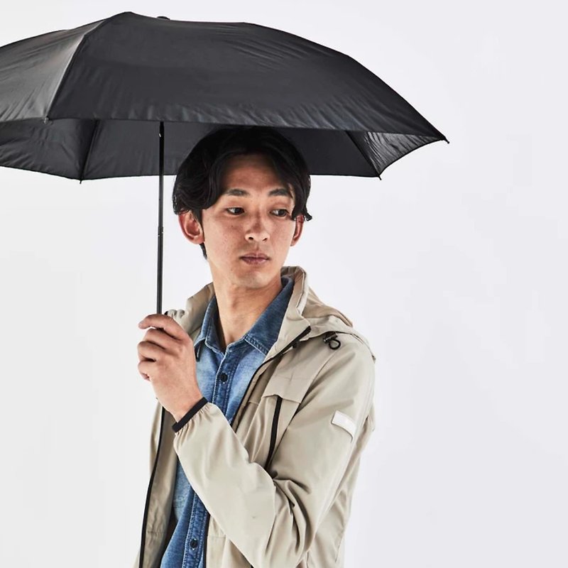【軽くて丈夫】世界最軽量の機能傘｜Pentagon72 - 傘・雨具 - 防水素材 ブラック