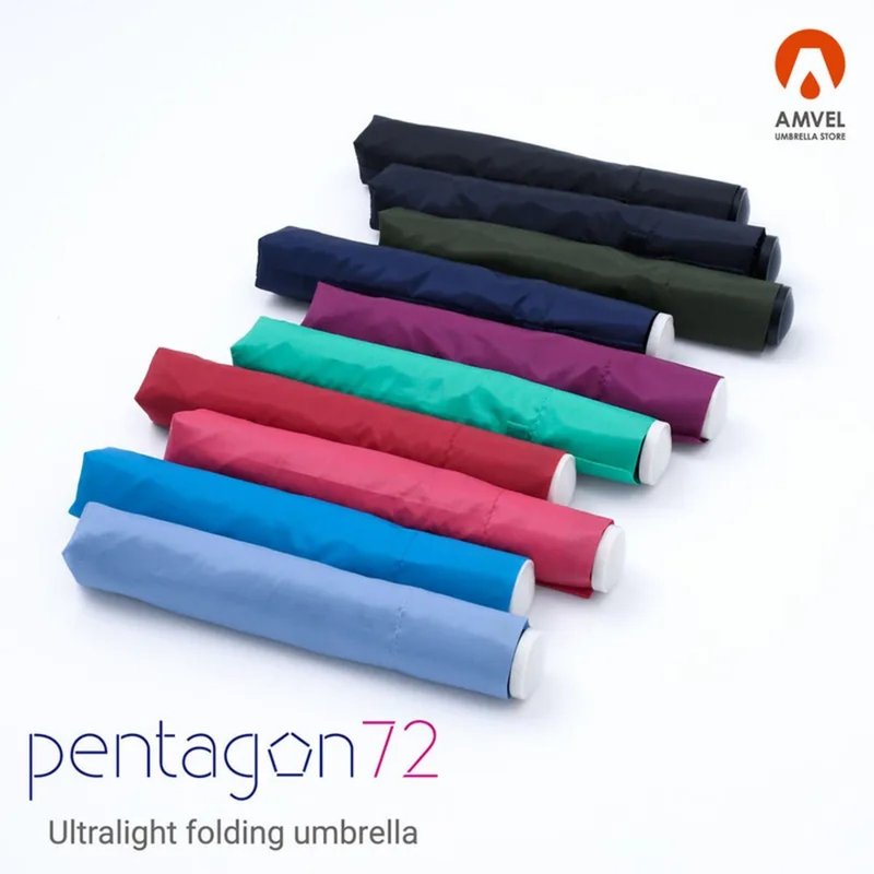 【輕便又耐用】世界最輕功能傘 | Pentagon72 - 雨傘/雨衣 - 防水材質 黑色