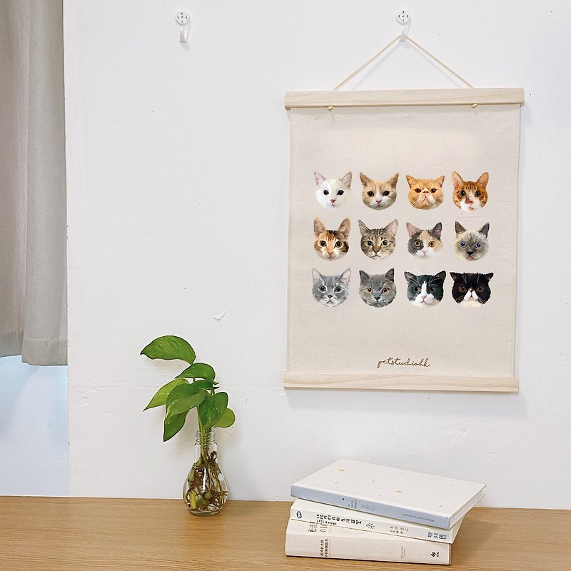 Gathering! Cat Gathering Various Goods | 毛童工作室 PETSTUDIOHK - Custom Pillows & Accessories - Other Materials 