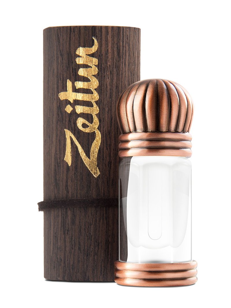 俄羅斯Zeitun莎杜植萃白麝香(White Musk)Attar香水精油3ml - 香水/香膏 - 其他材質 咖啡色