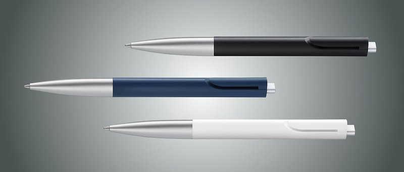 LAMY ballpoint pen / noto series - 283 - Silver blue - Ballpoint & Gel Pens - Plastic Blue