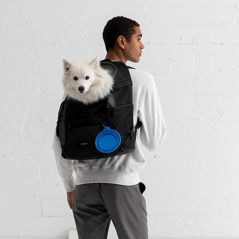 TIMBUK2 MUTTMOVER 2.0 Backpack Pet Travel Bag - กระเป๋าสัตว์เลี้ยง - วัสดุอื่นๆ สีดำ