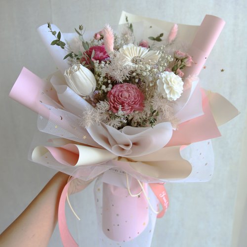 G79 フェアリーピンク ドライブーケ - ショップ KEYURA GARDEN ドライ