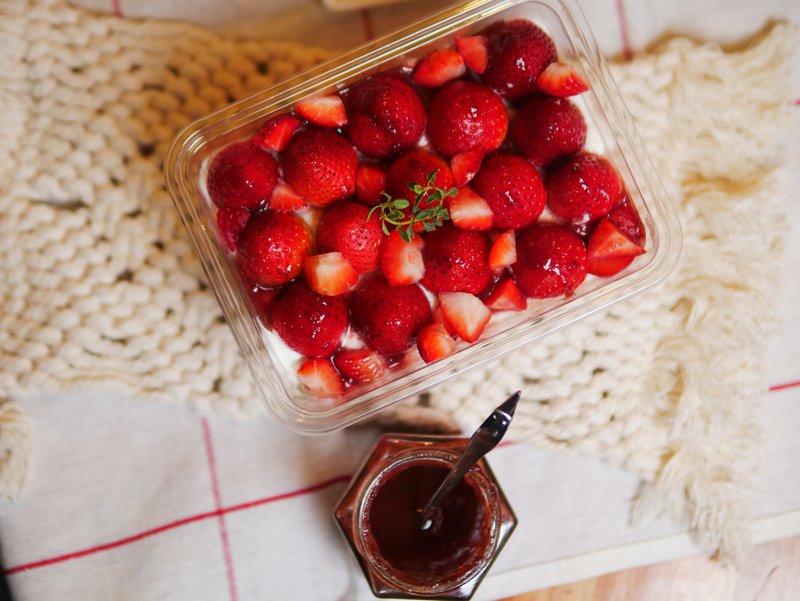 草莓寶盒 - 蛋糕/甜點 - 其他材質 