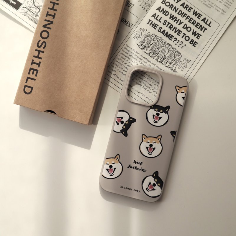 【Woof Factories 柴柴製造所】犀牛盾 一體成型 手機殼 MagSafe - 手機殼/手機套 - 其他材質 多色