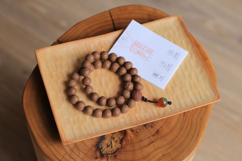 Boutique 36 rosary beads | natural amalgam | scented body health | vegetarian scented beads | in stock - สร้อยข้อมือ - วัสดุอื่นๆ 