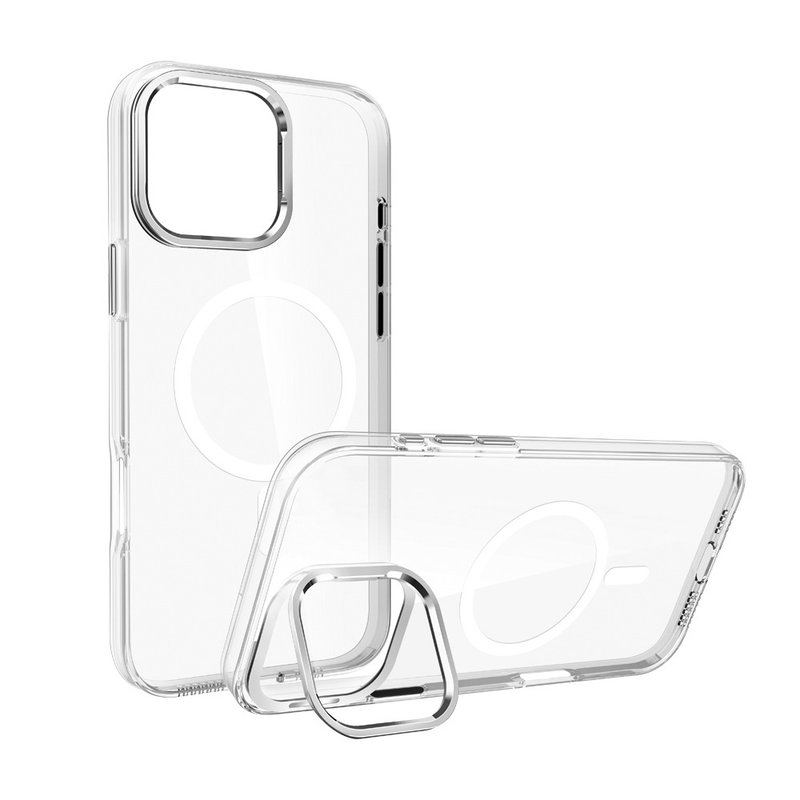 VOYAGE iPhone 16 series ultra-impact anti-yellowing clear protective case Pure MAG+ - เคส/ซองมือถือ - พลาสติก สีใส