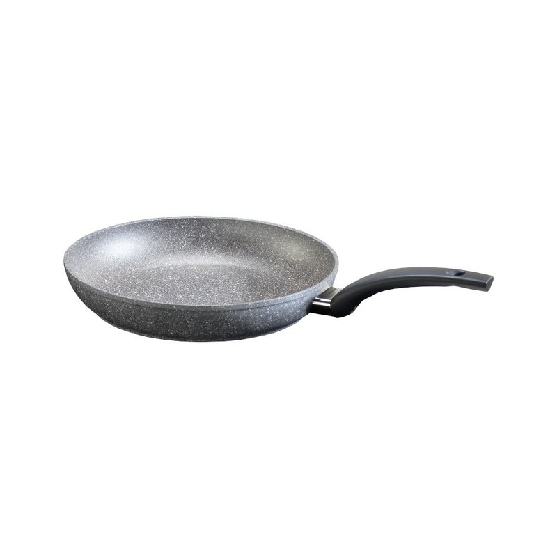 Piardi Home UNION LINE natural stone non-stick frying pan 28cm suitable for all stoves - Cookware - Other Metals Gray