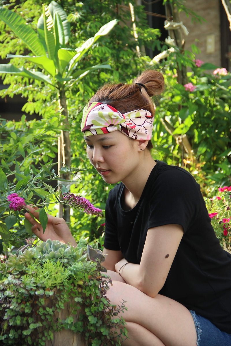 Sun flower belt - Hair Accessories - Cotton & Hemp Multicolor