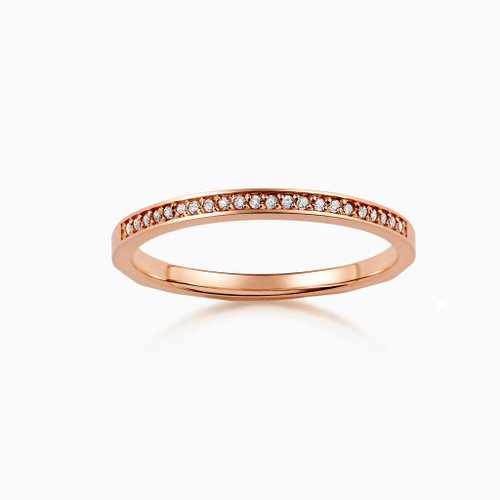 Frankness Jewelry K金戒指 Endless Love 愛無限