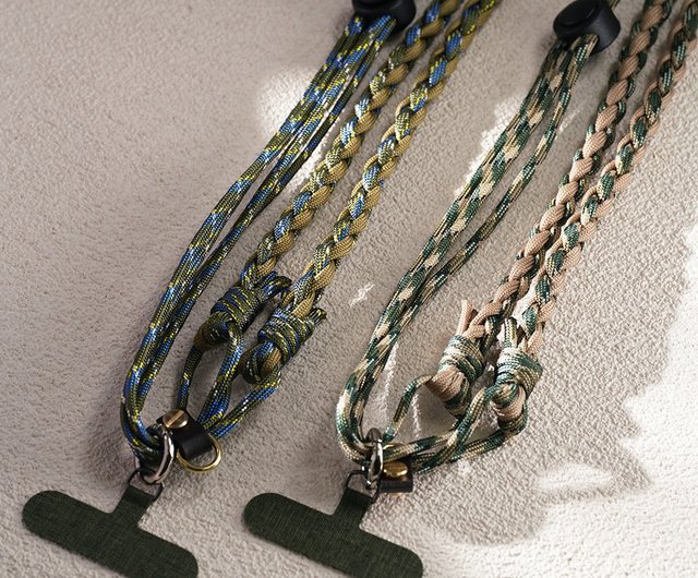 Adjustable and Multifunctional] Braided Paracord Strap Lanyard