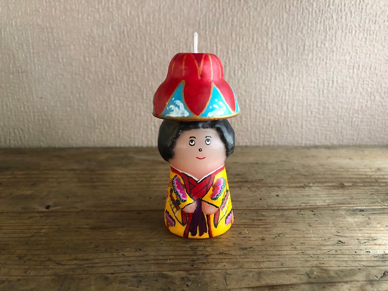 Okinawa girl - Candles & Candle Holders - Wax Red