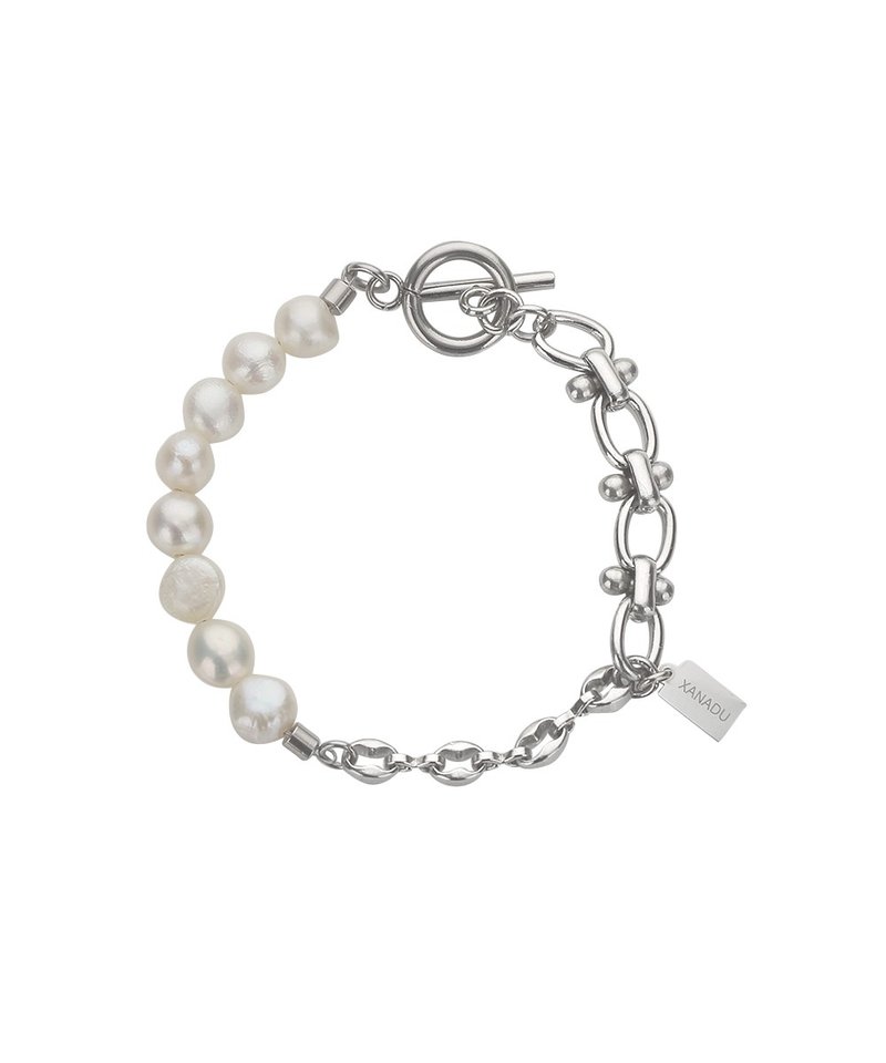 FLAME BRACELET - 手鍊/手環 - 珍珠 銀色