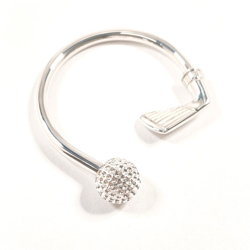 【日本直送 中古美品】ティファニー TIFFANY&Co. キーリング ゴルフモチーフ クラブ キーホルダー シルバー925 新品仕上げ済み - 鑰匙圈/鑰匙包 - 純銀 銀色