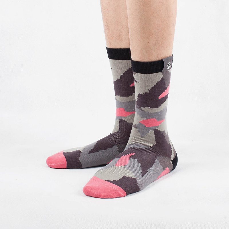 Men socks-Essential Camo Crew