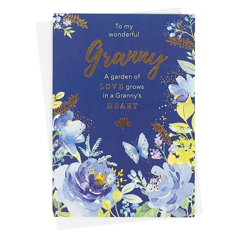 美しいおばあちゃんに捧ぐ【アバカスラスティカード～誕生日の願い】 - カード・はがき - 紙 多色