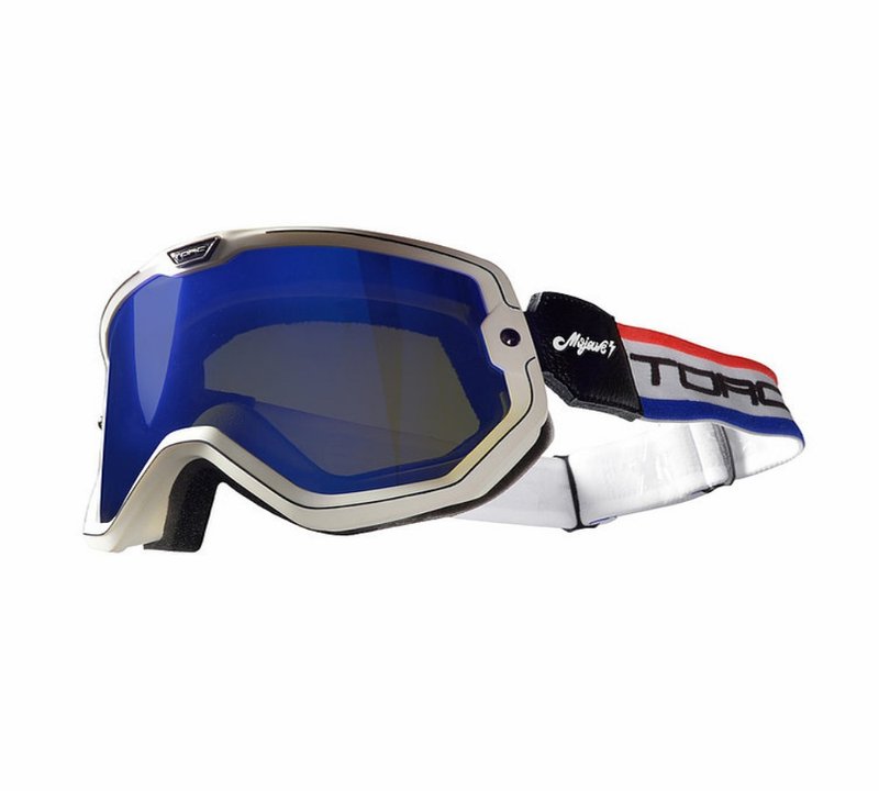 TORC MOJAVE GOGGLES AMERICANA護目鏡 抗風沙 防霧 山車帽100% - 安全帽 - 其他材質 