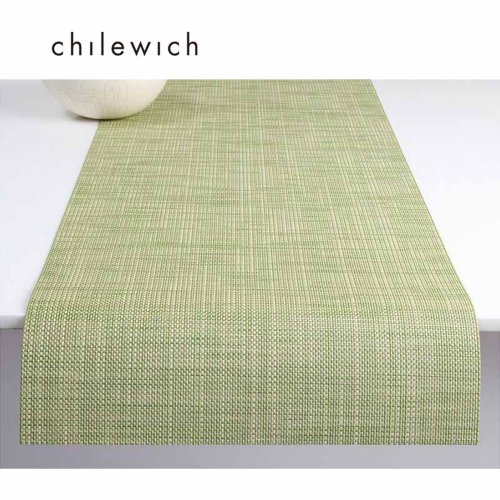 lynx gift Mini Basketweave 細網系列-桌旗36x183cm(蒔蘿綠/Dill)
