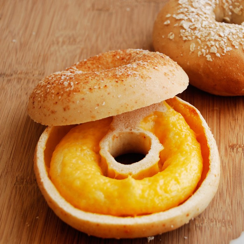 神還原巴馬切達貝果!!大推!! -【巴馬乾酪潛艇堡貝果版】 - 麵包/吐司 - 新鮮食材 