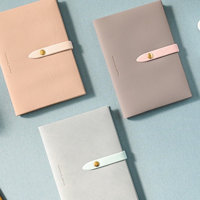 春季限定色 2022 4月起始 Lundi 典雅 月週計劃時間規劃手帳 - 筆記簿/手帳 - 紙 粉紅色