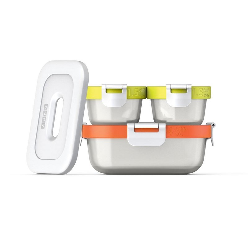 ZOKU Leak-proof crisper box set of 7 pieces (including cooling sheet) - Other - Other Materials 