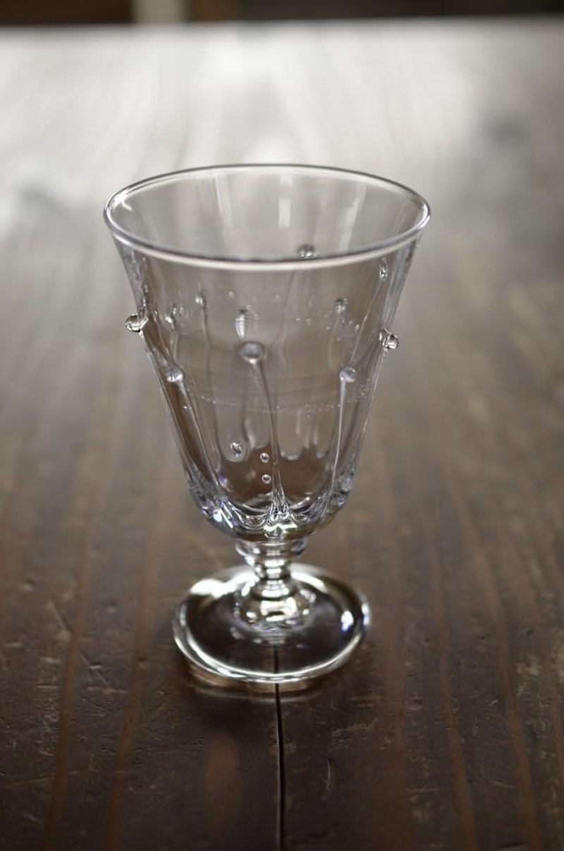 雫のワイングラス - 酒杯/酒器 - 玻璃 透明