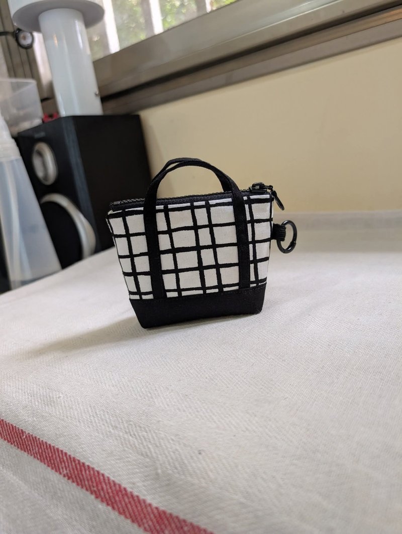 小托特零錢包 - 零錢包/小錢包 - 棉．麻 