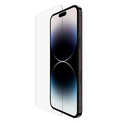 Belkin 香港經銷 ScreenForce Ultra Glass 螢幕保護貼 iPhone 15/ iPhone 14 Pro