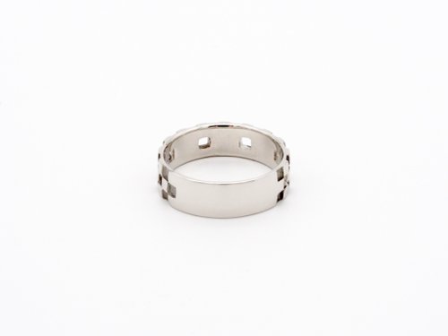 市松 SILVER リング 17号 ICHIMATSU kindal_8039000852687