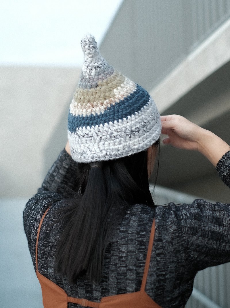 Knitted Elf Hat Karasuno - หมวก - ขนแกะ 