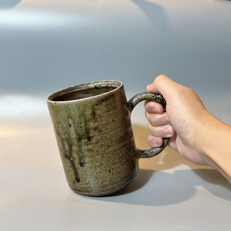 柴燒500cc馬克杯 / 啤酒杯 / 小平凡手作 - 茶壺/茶杯/茶具 - 陶 