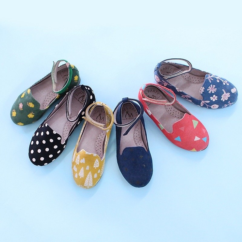 Shoes Party child models - Japan imported cloth paternity shoes / handmade custom / Japan fabric - รองเท้าลำลองผู้หญิง - วัสดุอื่นๆ 