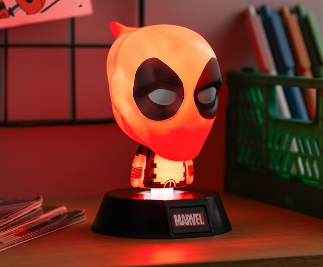 Official Licensed Marvel Night Light Icon Deadpool - Shop paladone-hk  Lighting - Pinkoi