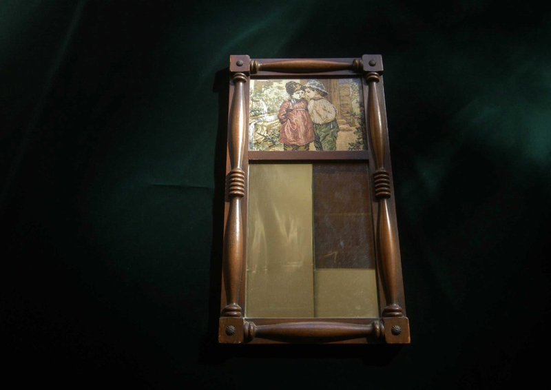 【老時光 OLD-TIME】早期美國壁鏡掛鏡 - 擺飾/家飾品 - 其他材質 
