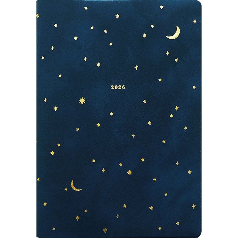 MATOKA ダイアリー 2026年版 1月始まり B6マンスリー フルカラー Minuit Navy - 筆記本/手帳 - 紙 