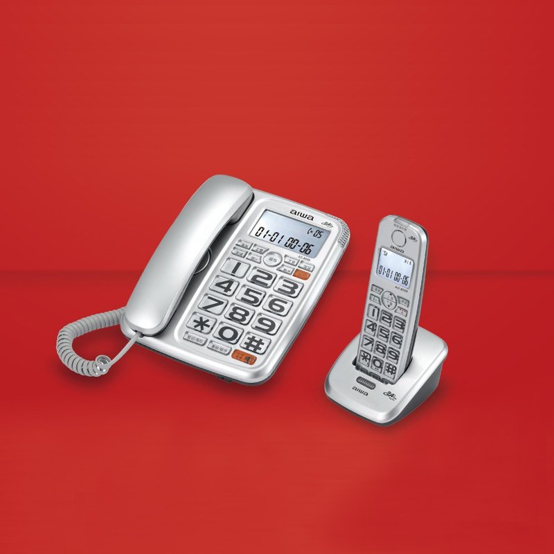 【AIWA】Aiwa Hearing Aid Wireless Phone AG-8099 - อื่นๆ - วัสดุอื่นๆ สีเทา