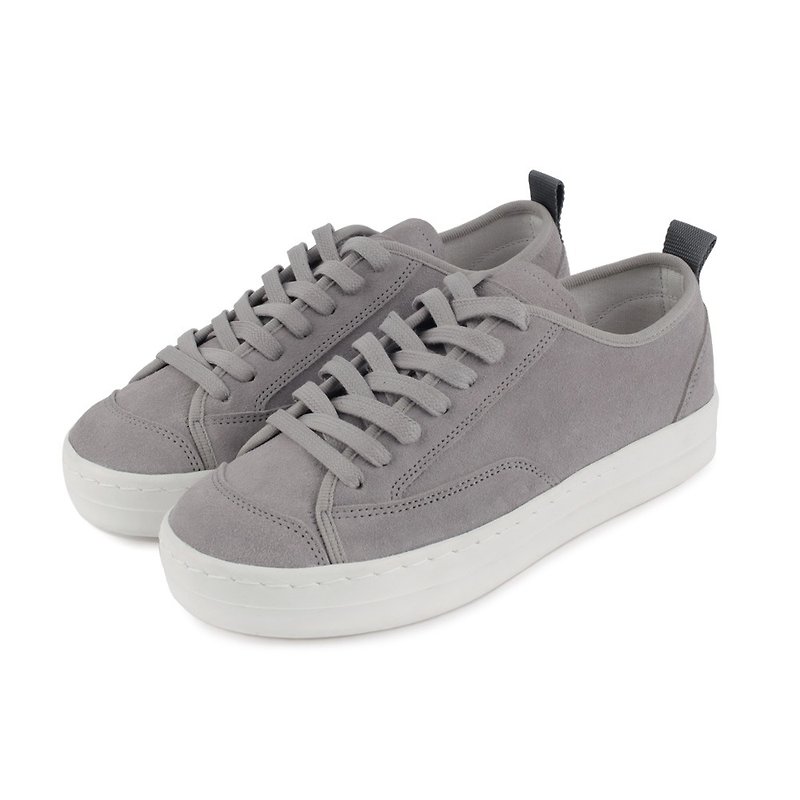 Jdaul Handmade in Korea/ SUPERB ORIGINAL SUEDE Sneakers GRAY - Women's Casual Shoes - Other Materials 