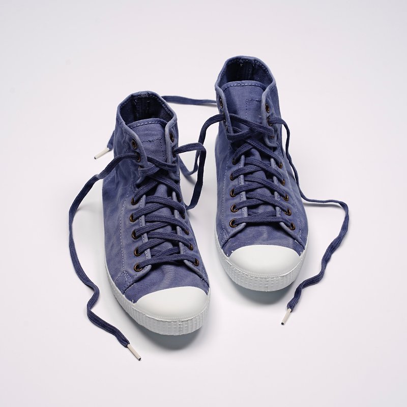 CIENTA Canvas Shoes 61777 90 - Women's Casual Shoes - Cotton & Hemp Blue