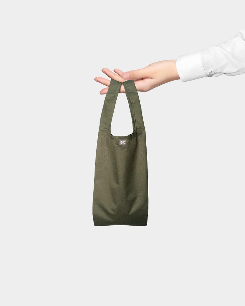 U1 reusable bag / Moss Green - กระเป๋าถือ - เส้นใยสังเคราะห์ สีเขียว